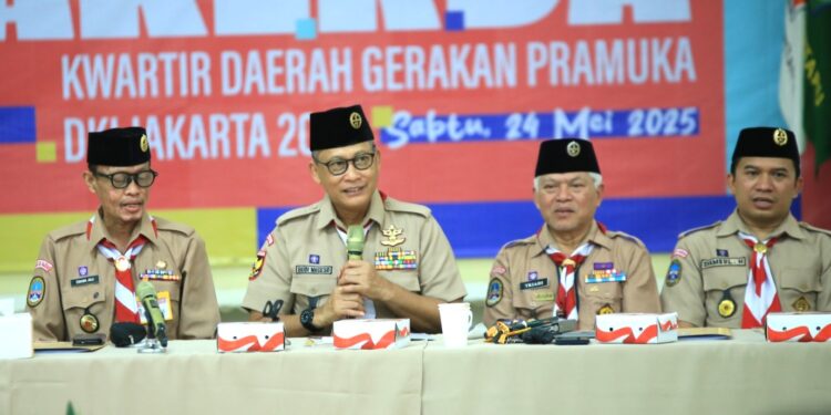 Ketua Kwarnas Dorong Pramuka Jakarta Jadi Pilar Pembentukan Karakter Bangsa