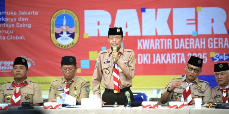 Ketua Kwarnas Dorong Pramuka Jakarta Jadi Pilar Pembentukan Karakter Bangsa