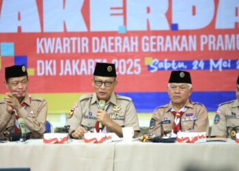 Ketua Kwarnas Dorong Pramuka Jakarta Jadi Pilar Pembentukan Karakter Bangsa