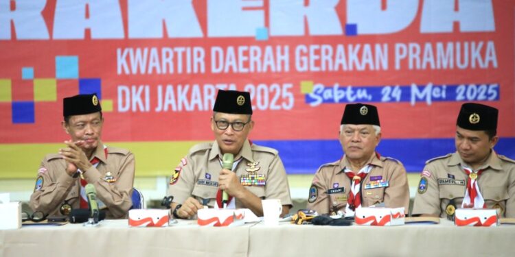 Ketua Kwarnas Dorong Pramuka Jakarta Jadi Pilar Pembentukan Karakter Bangsa