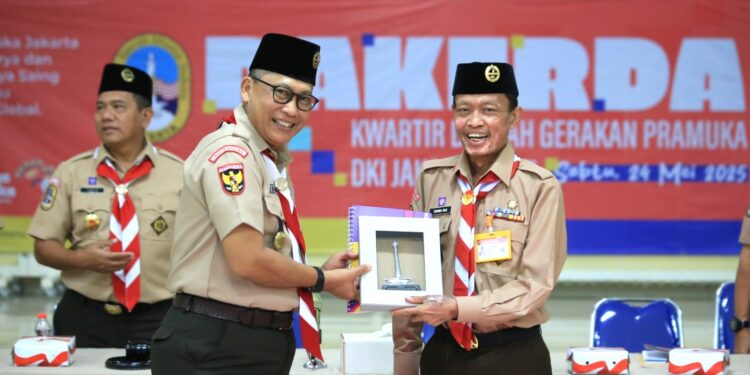 Ketua Kwarnas Dorong Pramuka Jakarta Jadi Pilar Pembentukan Karakter Bangsa