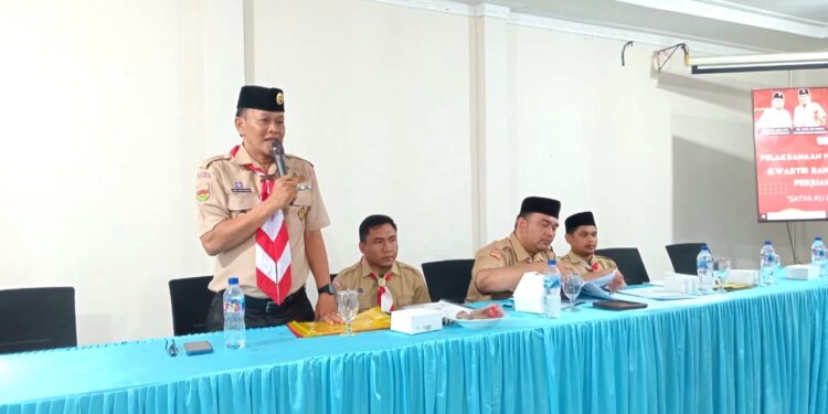 Azis Bongga Kembali Pimpin Kwarran Medan Perjuangan