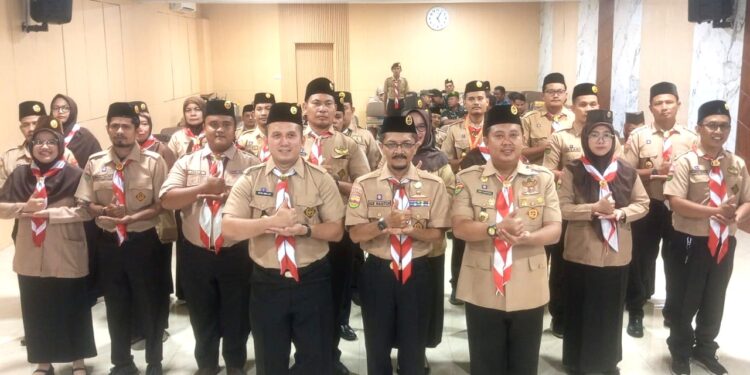 Apresiasi Penuh Dari Kwarcab Pramuka Medan Kepada Kwartir Ranting Medan Sunggal Saat Pengukuhan Dan Pelantikan Pramuka Medan Sunggal