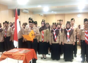 Apresiasi Penuh Dari Kwarcab Pramuka Medan Kepada Kwartir Ranting Medan Sunggal Saat Pengukuhan Dan Pelantikan Pramuka Medan Sunggal