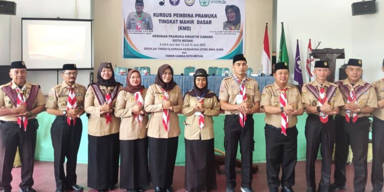 Kwarcab Kota Medan Selenggarakan KMD Bagi Mahasiswa Stok Bina Guna Medan