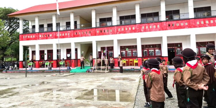 Semarak Hari Lahir Pancasila Tahun 2025 Gugusdepan Pangkalan UPTD SMAN 1 Karossa