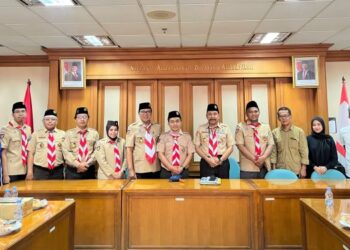 Sako Pramuka Ma’arif Nu Audiensi Dengan Kwarnas Jelang Kemah Kemanusiaan Dan Perdamaian Internasional