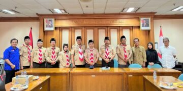 Sako Pramuka Ma’arif Nu Audiensi Dengan Kwarnas Jelang Kemah Kemanusiaan Dan Perdamaian Internasional