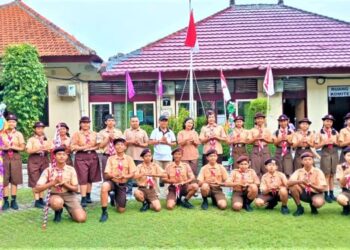 Persami SMPN 8 Denpasar Bangun Karakter Kuat Gen Z Melalui Pendidikan Pramuka