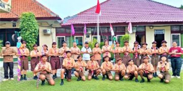 Persami SMPN 8 Denpasar Bangun Karakter Kuat Gen Z Melalui Pendidikan Pramuka
