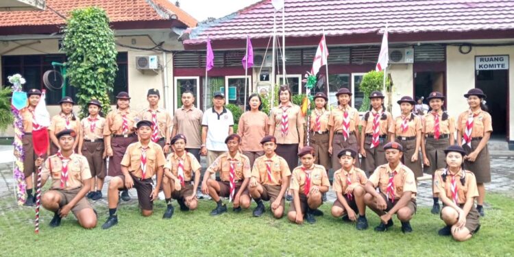 Persami SMPN 8 Denpasar Bangun Karakter Kuat Gen Z Melalui Pendidikan Pramuka