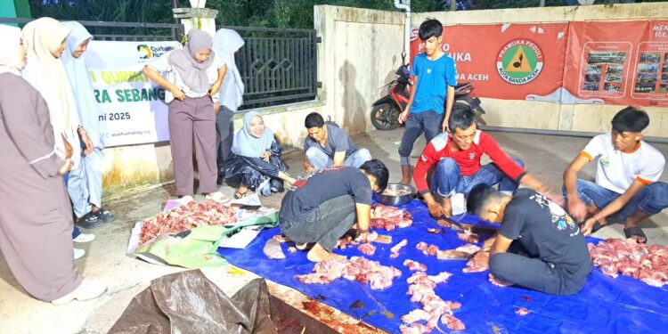 Pramuka Peduli Banda Aceh, Salurkan Kurban Idul Adha 1446 H