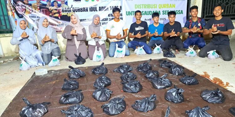 Pramuka Peduli Banda Aceh, Salurkan Kurban Idul Adha 1446 H