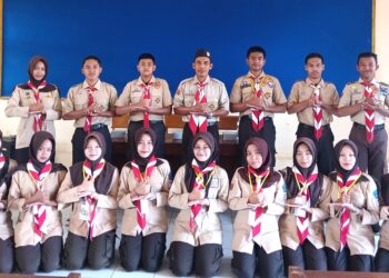 Ketua Kwarran Melantik 13 Anggota Baru DKR Pengadegan