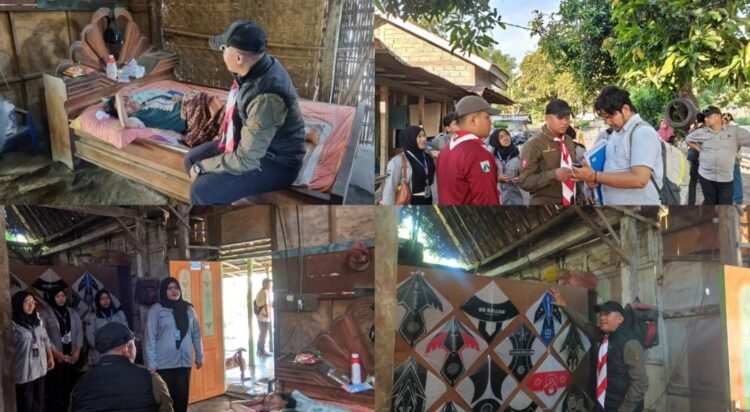 Penjual Layang-layang Dua Ribuan Bahagia Dapat Bantuan Pemugaran Rumah dari Kwarda Jatim