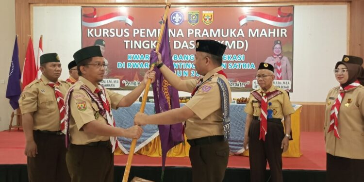 Ketua Kwarcab Kota Bekasi Resmi Buka KMD Kwarran Medan Satria: Setiap Organisasi Harus melahirkan Regenerasi