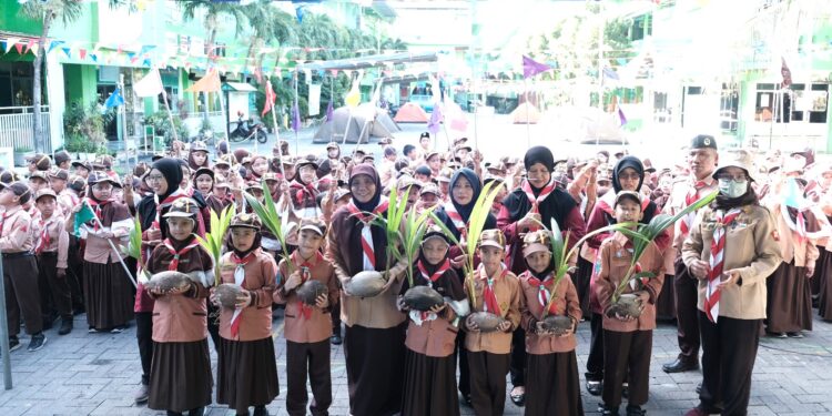 Serunya Pesta Siaga di SD NU 1 Trate Gresik, Ceria, Cerdas, dan Penuh Semangat!