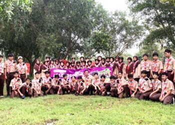 Standing With Scouts, Great in Leadership: Leadership Camp dan LT-1 Penuh Makna Pramuka SMP Nurul Fikri Sidoarjo