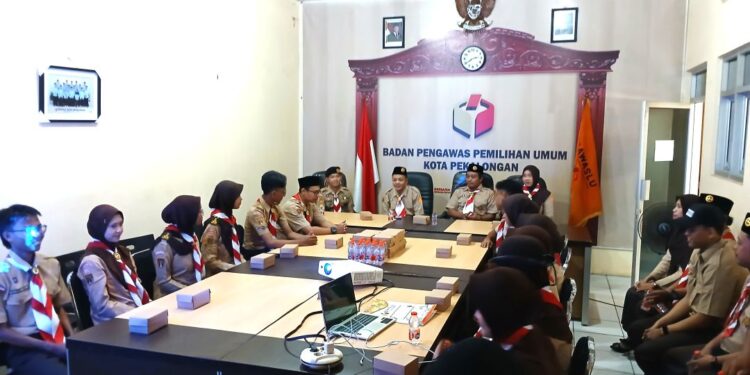 Kwarcab Kota Pekalongan Resmi Bentuk Saka Adhyasta Pemilu Untuk Dukung Pengawasan Partisipatif