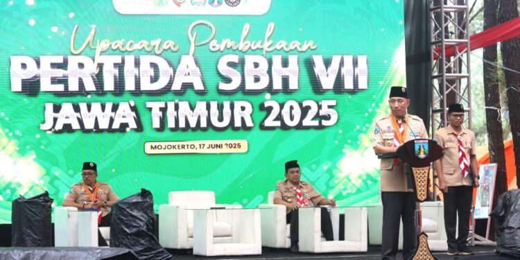 Ketua Kwarda Jatim Buka Pertida SBH VII 2025, Serukan Pramuka Jadi Garda Sehat Indonesia!