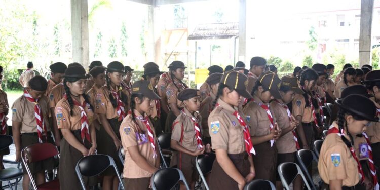 SKETSA Fiesta Scout Challenge Cup II Tahun 2025 Resmi Dibuka di SMK Negeri 1 Tegallalang