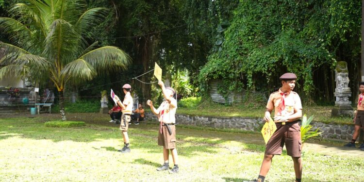 SKETSA Fiesta Scout Challenge Cup II Tahun 2025 Resmi Dibuka di SMK Negeri 1 Tegallalang
