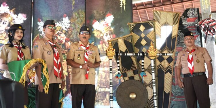 SKETSA Fiesta Scout Challenge Cup II Tahun 2025 Resmi Dibuka di SMK Negeri 1 Tegallalang
