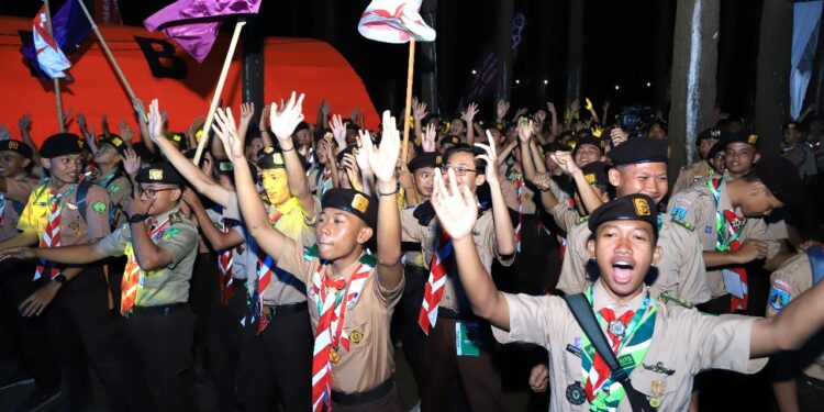 Penutupan Pertida VII SBH Berlangsung Meriah Penuh Makna, Prestasi Bidang Kesehatan Diukir Pramuka Se Jawa Timur