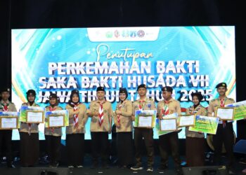 Penutupan Pertida VII SBH Berlangsung Meriah Penuh Makna, Prestasi Bidang Kesehatan Diukir Pramuka Se Jawa Timur