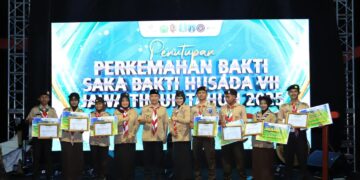 Penutupan Pertida VII SBH Berlangsung Meriah Penuh Makna, Prestasi Bidang Kesehatan Diukir Pramuka Se Jawa Timur