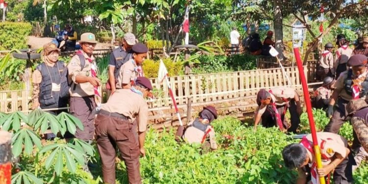 Pramuka SD Inpres 3/77 Masago Pengenalan Budidaya Hortikultura: Tingkatan Keterampilan dan Kesadaran Lingkungan
