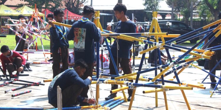 Kreatif dan Berprestasi! Festival Pramuka Penegak Kota Pekalongan Dimulai