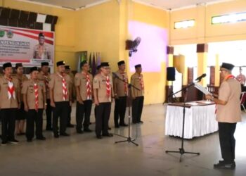 Kwarda Kalimantan Barat Kukuhkan Dan Latik Jajaran Kwarcab Kayong Utara