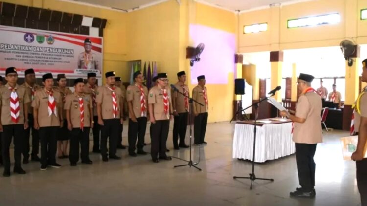 Kwarda Kalimantan Barat Kukuhkan Dan Latik Jajaran Kwarcab Kayong Utara