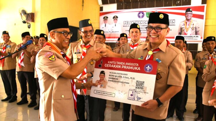 Bupati Kayong Utara Dukung Program Pendataan Nasional Anggota Ayo Pramuka