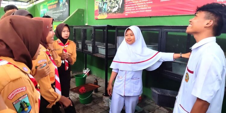 Semangat Membara Pramuka Penggalang Banyuwangi Dalam Latihan PPPK dan Pengolahan Sampah