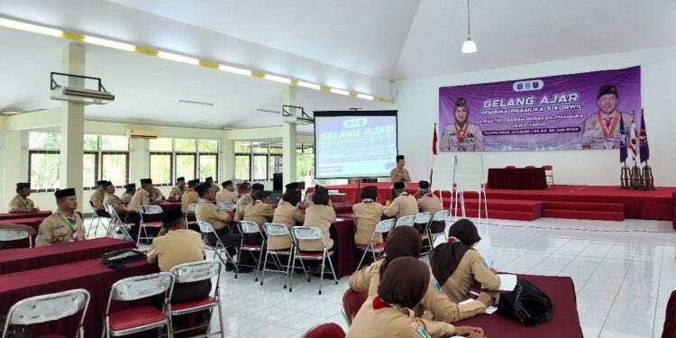 Wujudkan Pembina Gugus Depan Produktif, Kwarda Jatim Selenggarakan Gelang Ajar Pembina Pramuka 5 Korwil
