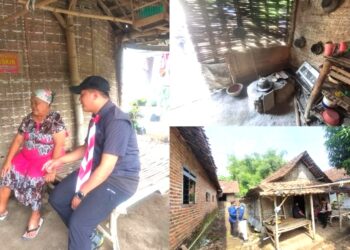Janda Buruh Tani 65 Tahun Haru Bahagia Dapat Bantuan Pemugaran Rumah Dari Kwarda Pramuka Jatim