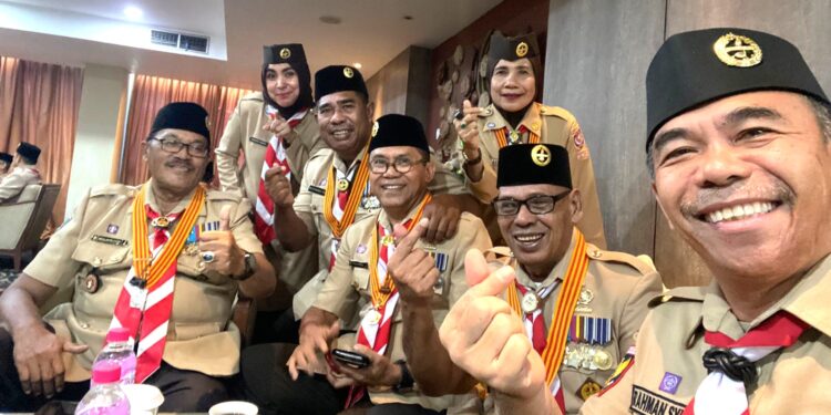 Pelantikan Gubernur Malut sebagai Ketua Majelis Pembimbing Daerah Gerakan Pramuka Maluku Utara
