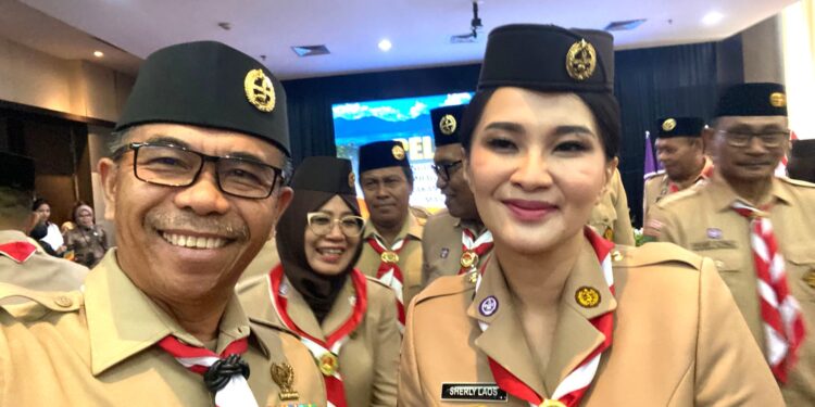 Pelantikan Gubernur Malut sebagai Ketua Majelis Pembimbing Daerah Gerakan Pramuka Maluku Utara