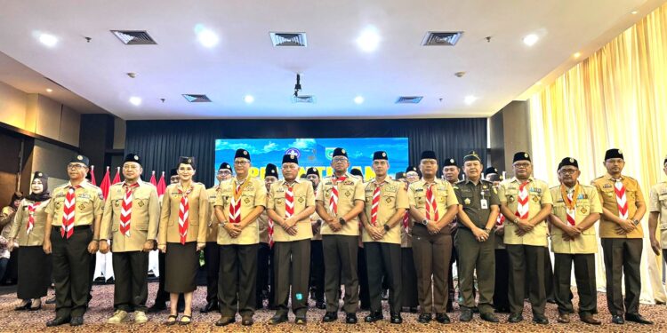 Pelantikan Gubernur Malut sebagai Ketua Majelis Pembimbing Daerah Gerakan Pramuka Maluku Utara