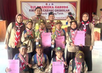 8 Pramuka SD N 2 Krangganharjo Lulus Uji Pramuka Garuda