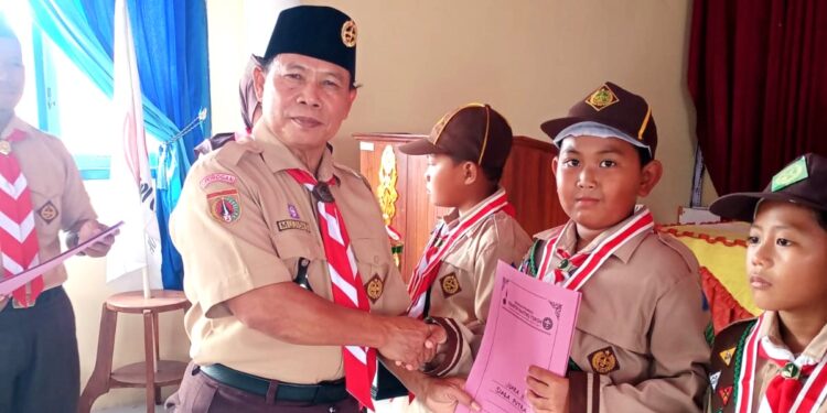 8 Pramuka SD N 2 Krangganharjo Lulus Uji Pramuka Garuda