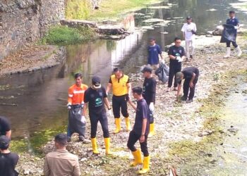 Pramuka Saka Kalpataru Ikuti Aksi Kali Bersih dan Tanam Bibit Hari Lingkungan Hidup se Dunia di Sawahlunto