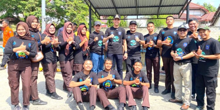 Pramuka Saka Kalpataru Ikuti Aksi Kali Bersih dan Tanam Bibit Hari Lingkungan Hidup se Dunia di Sawahlunto