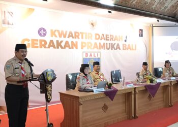 Rakerda Kwartir Daerah Gerakan Pramuka Bali Resmi Dibuka