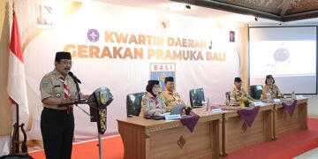 Rakerda Kwartir Daerah Gerakan Pramuka Bali Resmi Dibuka