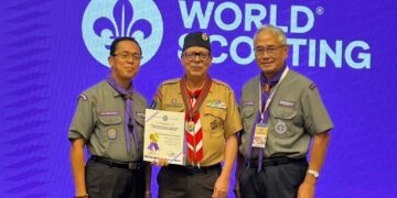 Pembina Pramuka Indonesia Raih Penghargaan Tertinggi Asia-Pasifik