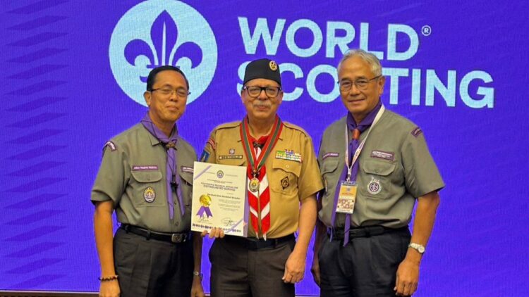 Pembina Pramuka Indonesia Raih Penghargaan Tertinggi Asia-Pasifik