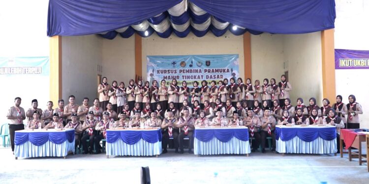 Kwartir Ranting Bukateja Menggelar Kegiatan Kursus Mahir Tingkat Dasar (KMD)